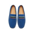thumbnail image 2 of VOVORY Men's Penny Loafers Moccasin Driving Shoes Slip on Flats Boat Shoes Male Genuine Suede Leather Loafer, 2 of 10
