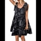thumbnail image 1 of Vestido Corto Plisado Sin Mangas Informal de Verano para Mujer Negro M, 1 of 7