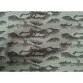 thumbnail image 4 of oneOone Cotton Poplin Dusty Green Fabric Snake Animal Skin Dress Material Fabric Print Fabric By The Yard 56 Inch Wide, 4 of 4
