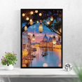 thumbnail image 4 of DIY Diamond Painting Full River, Bordado Diamond Painting Kits Paisaje, Punto de cruz Lienzo Diamond Kit completo Decoración Sala de estar Dormitorio Etiqueta de la pared Decoración 30x40cm, 4 of 5