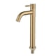 thumbnail image 2 of Brush Gold Single Cold Basin Faucet 304 Material Basin Mixer-a, 2 of 4