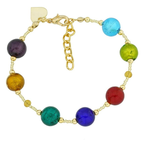 GlassOfVenice Sunny Venice Murano Glass Bracelet - Multicolor
