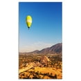 thumbnail image 2 of Large Yellow Balloon over Mountains - Oversized Landscape Canvas Art, 2 of 3