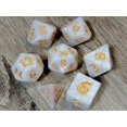 thumbnail image 2 of Colossal White 25-29mm Large Jumbo Dnd Dice Set | Dungeons and Dragons | Colossal Dice Set| DnD Dice, 2 of 3