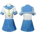 thumbnail image 5 of Disfraz de Ryugu Rena Sonozaki MION Hojo Satoko Furude Rika, uniforme escolar JK, traje de marinero para fiesta de carnaval y Halloween, 5 of 5