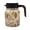 Coffee, variant on Vintage Floral Tea Pot with Built-in Infuser, Stainless Steel Insulated Thermal Carafe with Lid for Hot Coffee & Drinks