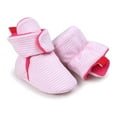 thumbnail image 4 of EDFBUYKRS Chaussons Douillets et Chauds pour Bébés Filles Garçons, 4 of 4
