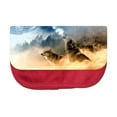 thumbnail image 1 of Wolf Wolves Snowy Mountain Cosmetic Bag, 1 of 4