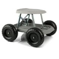 thumbnail image 3 of Pure Garden Gardening Stool - Rolling Garden Seat with Tray (Gray), 3 of 7