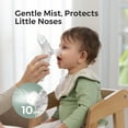 thumbnail image 6 of Momcozy BreezyClear™ 2-in-1 Electric Nasal Aspirator with Spray, Nasal Aspirator for Baby, 65kPa Nose Sucker with 4 Adjustable Suction Levels, Portable Electric Nose Cleaner, Light & Music Soothing, 6 of 10