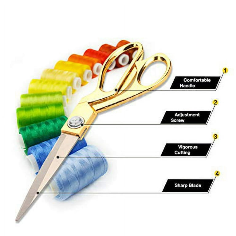 Ceremonial Golden Blade Ribbon Cutting Scissors