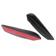 thumbnail image 3 of Labio del parachoques delantero, 4 piezas ABS universal de fibra de carbono del coche Parachoques delantero Aletas Lip Spoiler Canards Kit de acabado EOTVIA NO, 3 of 6