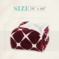 thumbnail image 3 of Elegant Comfort Throw Blanket, Reversible Sherpa Flannel, Soft, Fuzzy, Cozy and Plush- All season, 3 of 6
