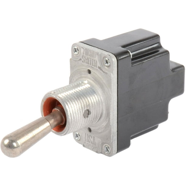 JEGS 11034 Military Spec Waterproof Toggle Switch 20 Amp Momentary On