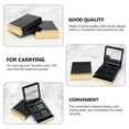 thumbnail image 3 of Eyeshadow Mirror Palettes Plastic Eyeshadow Storage Women Daily Use 2Pcs 6.15x5.09cm, 3 of 9