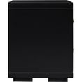 thumbnail image 4 of Camden Isle Wooden 2 Drawer Nightstand in Black, 4 of 5