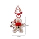 thumbnail image 4 of Llavero navideño con colgante para billetera, llavero con colgante, lindo accesorio navideño, regalo para niñas y mujeres, 4 of 5
