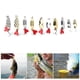 thumbnail image 4 of Señuelo de pesca, 10 piezas Señuelo de pesca con lentejuelas Cebo artificial Lentejuelas Señuelo de pesca Durabilidad probada en el tiempo, 4 of 8