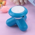 thumbnail image 1 of Body Massager USB Mini Electric Handled Wave Vibrating Massager Neck Full Body Massage Blue, 1 of 8