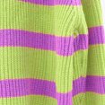 thumbnail image 7 of IROINNID Reduced Womens Sweater Turtleneck Pullover Sweater Stripes Comfy Mid-Long Long Sleeve Matching Sweater, 7 of 7