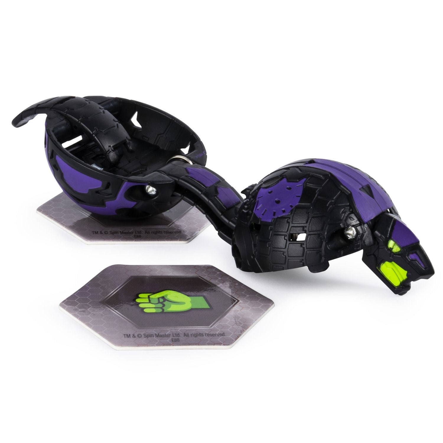 Bakugan, Darkus Fangzor, 2-inch Tall Collectible Transforming Creature, for Ages 6 and Up
