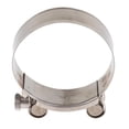 thumbnail image 2 of Abrazaderas de silenciador de motocicleta de acero inoxidable 74-79mm, 2 of 6