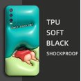 thumbnail image 1 of Funda Para vivo Y02s Y16 Y22S Y22 V25 5G V25e X80 lite Y77 5G De Teléfono Silicona Negra Tpu Crayón Shin 3D, 1 of 4