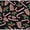 Black Candy Cane, Xmas Trees and Poinsettia, variant on Holiday Gift Packed Soft Lightweight Sheer Fall Winter Christmas Scarf for Women Girls