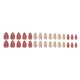 thumbnail image 4 of Uñas postizas MAOTTIE acrílicas almendradas florales, 30 piezas, 4 of 7