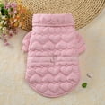 thumbnail image 2 of Dog Winter Coat Warm Dog Vest Love Heart Shaped Cold Weather Padded Puppy Vest Jacket for Pet Cats Dogs S/M/L/XL, 2 of 9