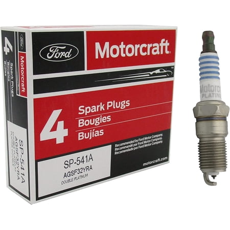 Set of 4 OEM SP541A Double Platinum Spark Plugs For Ford Mazda Mercury Lincoln