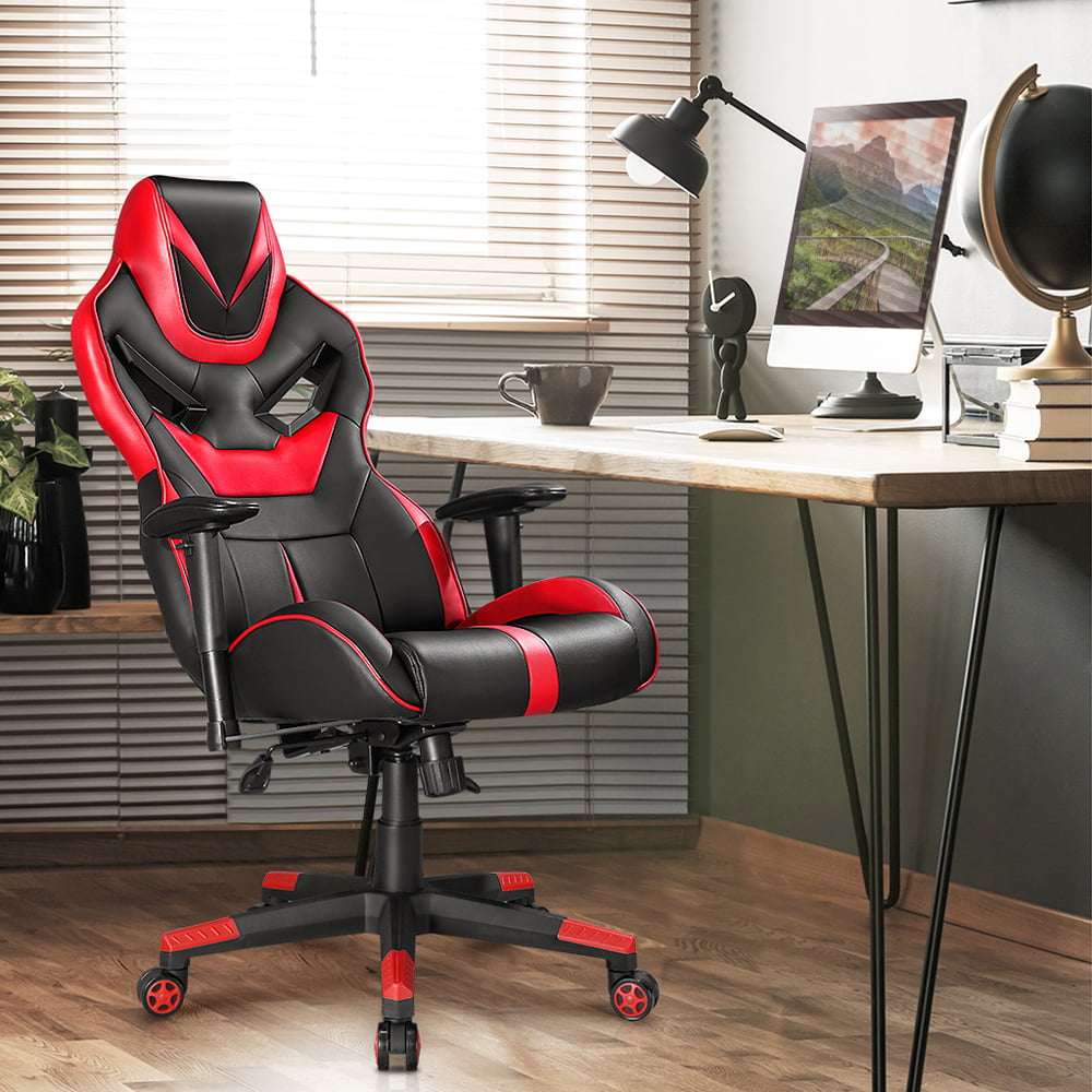 Details about   RACING GAMING CHAIRS TYLE SWIVEL RECLINER COMPUTER OFFICE DESK SEAT HIGH BACK 