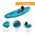 thumbnail image 5 of Lifetime Spitfire 9 ft Sit-On-Top Kayak, Glacier Blue (90248), 5 of 15