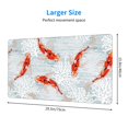 thumbnail image 2 of Cauagu Koi Fish Corals,Spring Summer for Large Mouse Pad,XXL Extended Gaming Mouse Mat Long Extended Desk Mat Big Desk Pad Mat(16 x 29.5in) for Work/Game/Office/Home, 2 of 8