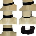 thumbnail image 4 of Skymirror Women Lady Black Velvet Choker Gothic Necklace Simple Retro Jewelry Xmas Gift, 4 of 8