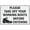 Warning Sign 4, variant on Gate 4 Sign Warning Sticker-Security Sign Outdoor Sign 8"x12"