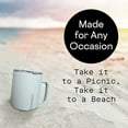thumbnail image 3 of Corkcicle Triple Insulated Coffee Mug with Lid and Handle, Gloss Powder Blue, 16 oz – Stainless Steel Travel Mug Keeps Beverages Hot for 3+ Hours – Non-Slip, Easy-Grip, Spill-Resistant Tumbler, 3 of 8