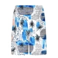 thumbnail image 5 of WAENQINLA Beach Shorts for Men with Fitted Liner Casual Quick Dry Elastic Waisted Swim Trunks Palm Tree Graphic Summer Hawaiian Shorts with Pockets Sky Blue Shorts,Size S-2XL, 5 of 7
