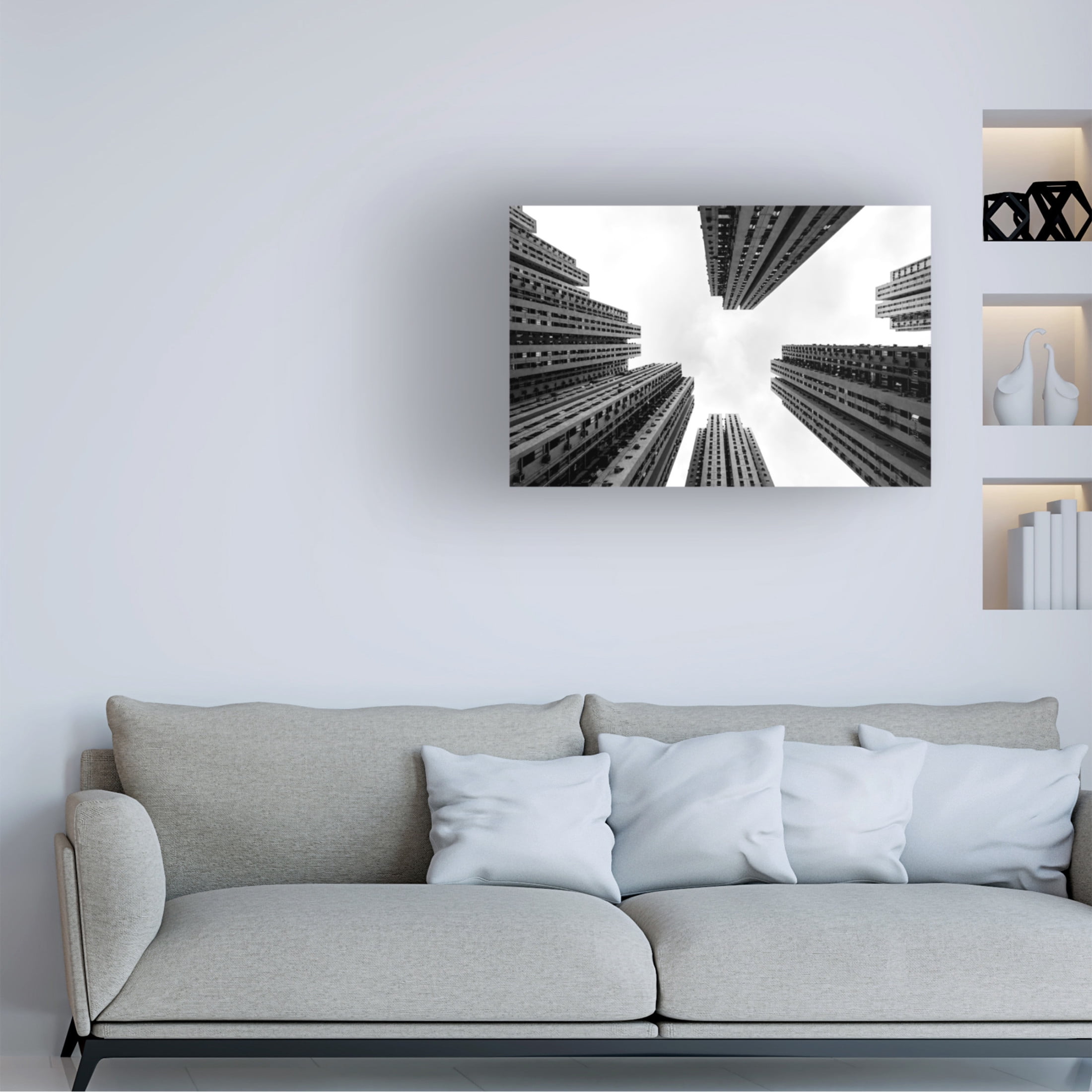 Trademark Fine Art Sasaki Makoto urban elements Canvas Wall Art