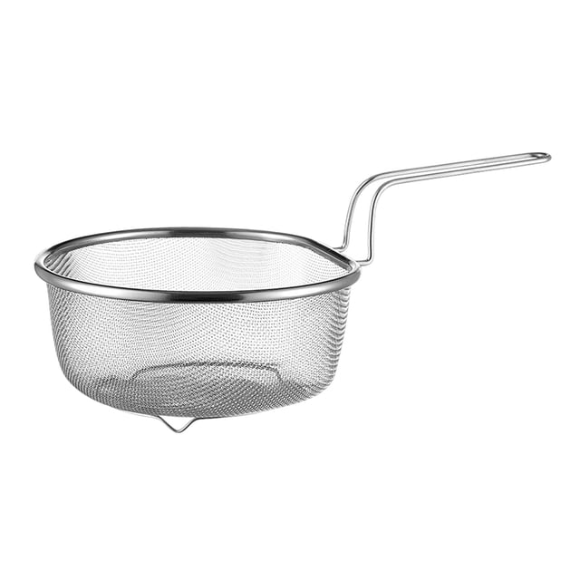QualitChoice Fry Basket Multifunctional Spaghetti Strainer Basket Fry for M Cook Vegetables L