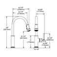 thumbnail image 3 of Elkay LKEC2031LS Explore Single Hole Kitchen Faucet w/ Pull-down Spray & Forward Only Lever Handle (Lustrous Steel), 3 of 3