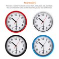 thumbnail image 3 of stanreset Round Wall Clock Bedroom Kitchen Clocks Quartz Wall Clock Silent Movement Suitable For Home No.4, 3 of 8