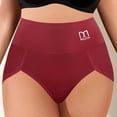 thumbnail image 2 of High Waisted Shapewear for Women Tummy Control Shorts Seamless Boyshorts for Under Dresses Anti Chafing Safety Shaping Panties Summer Non See Through Bottoms, 2 of 6