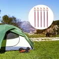thumbnail image 2 of Miangastore Durable Tent Nail Red 4Pcs 8.9X0.71X0.71In, 2 of 8