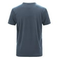 thumbnail image 2 of iOPQO Mens T Shirt Men's Summer Casual Outdoor T-Shirt Plus Size Sport Fast-Dry Breathable Topssummer Tops Mens Shirts Gray Xl, 2 of 4