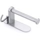 thumbnail image 1 of Stainless Steel Toilet Paper Holder - Self Adhesive Wall Mount, No Drilling Required, 1 of 5