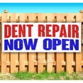 thumbnail image 1 of Dent Repair Now Open 13 oz Vinyl Banner With Metal Grommets, 1 of 4