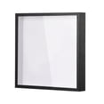 thumbnail image 4 of Wweixi Shadow Box Frame Adventure Archive Box Travel Party Top Loading Display Case Black 20.3x20.3CM, 4 of 6