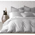 thumbnail image 5 of Levtex Home - 100% Linen - King Duvet Cover - Washed Linen in Light Grey - Duvet Cover Size (106 x 94in.), 5 of 8
