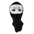 thumbnail image 1 of Snorkeling Swim Mascarilla Protección solar Cabeza transpirable Protector solar Negro shamjiam  Gorro de natación para esnórquel, 1 of 9
